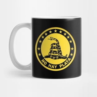 Emblema Milei Anarcocapitalista - NO HAY PLATA Mug